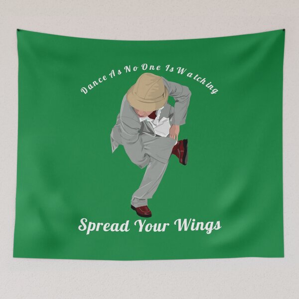 Item preview, Dance As If No One Is Watching Spread Your Wings Hip-Hop,R&B Lovers Gift designed and sold by Klimentina.