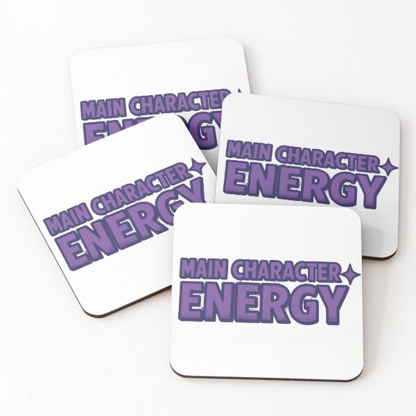 Item preview, Copy of Main Character Energy - bold purple designed and sold by Stefrait-7.