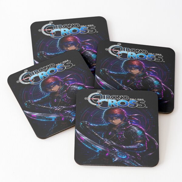 Item preview, Cyberpunk Serge Chrono Cross Art | Neon Futuristic Warrior - Chrono Trigger Aesthetic Design designed and sold by Trinidesigns123.