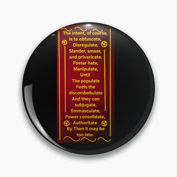 Item preview, Deliberate Obfuscation.  designed and sold by DancingCreek.