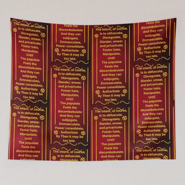 Item preview, Deliberate Obfuscation.  designed and sold by DancingCreek.