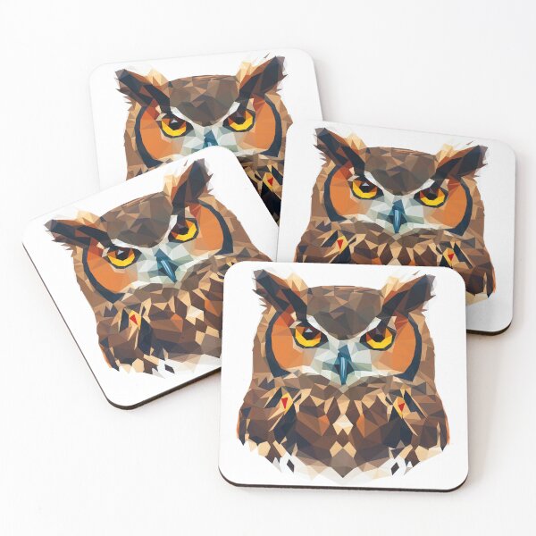 Item preview, Great Horned Tiger Owl designed and sold by Draughtsman.