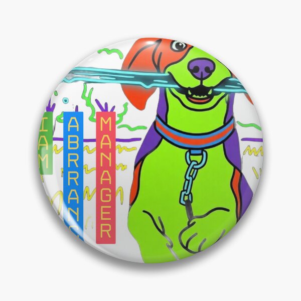 Item preview, Neon Branch Manager Funny Dog Corporate Humour designed and sold by BLUESKY11a.
