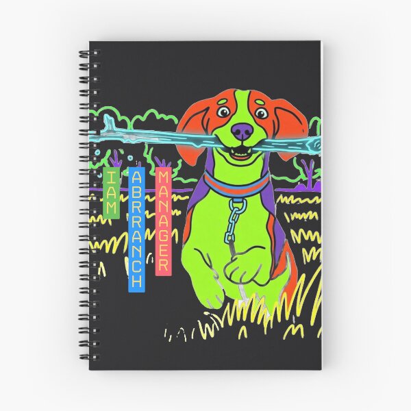 Item preview, Neon Branch Manager Funny Dog Corporate Humour designed and sold by BLUESKY11a.