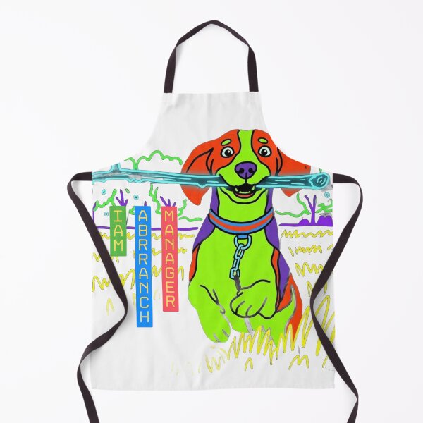 Item preview, Neon Branch Manager Funny Dog Corporate Humour designed and sold by BLUESKY11a.