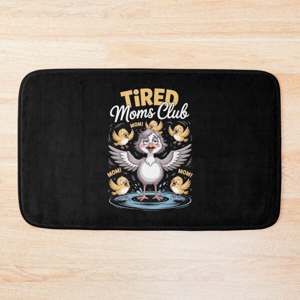 Item preview, Tired Moms Club Funny Mom Life Exhausted Bird Mama designed and sold by SuperAndSocial.