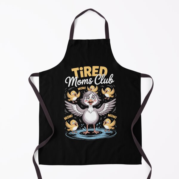 Item preview, Tired Moms Club Funny Mom Life Exhausted Bird Mama designed and sold by SuperAndSocial.
