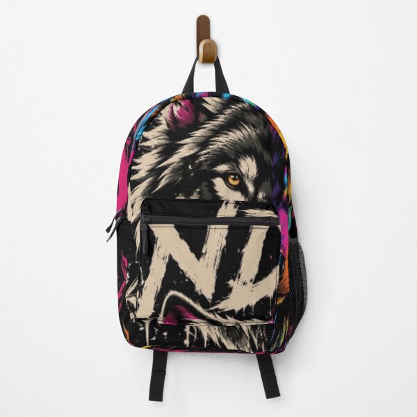 Item preview, NDX Dual Nature – Neon Wolf Graphic designed and sold by NDX9.