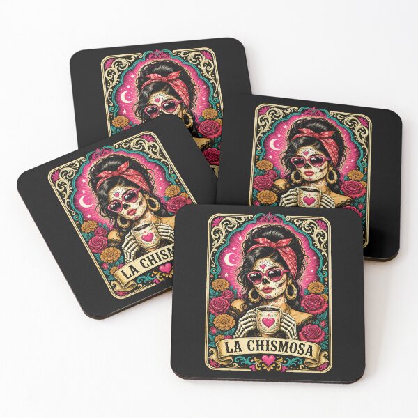 Item preview, La Chismosa Cafecito Y Chisme Funny Mexican Latina Coffee Cafe Gossip Lover designed and sold by DesignsByAnett.