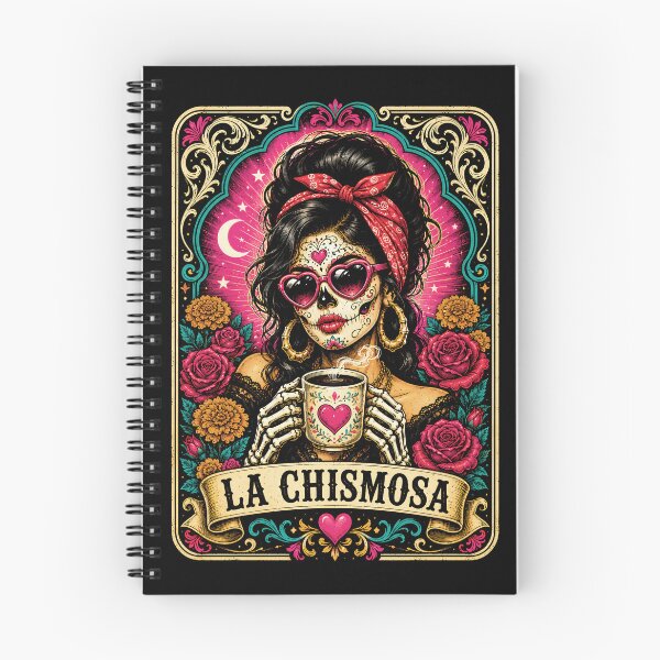 Item preview, La Chismosa Cafecito Y Chisme Funny Mexican Latina Coffee Cafe Gossip Lover designed and sold by DesignsByAnett.