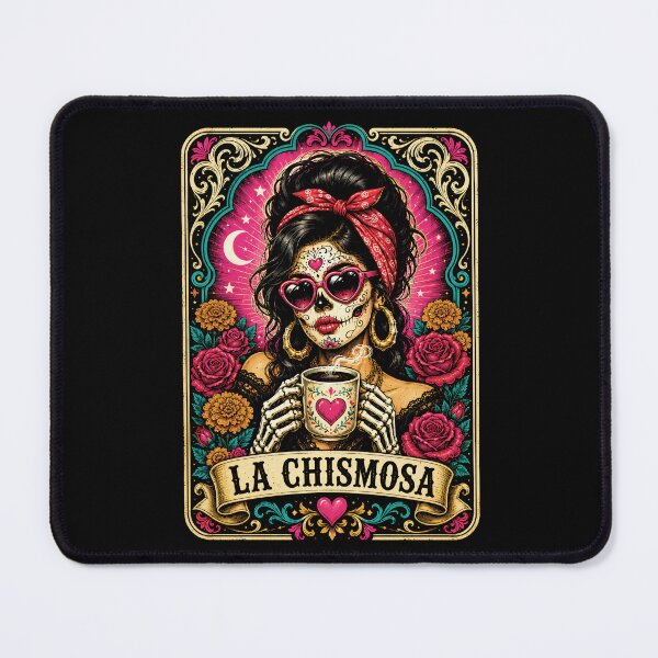 Item preview, La Chismosa Cafecito Y Chisme Funny Mexican Latina Coffee Cafe Gossip Lover designed and sold by DesignsByAnett.