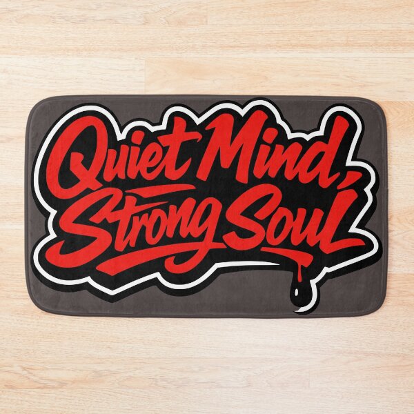 Item preview, Self Affirmation 'Quiet Mind Strong Heart' 2/10 designed and sold by Digital Specialties.