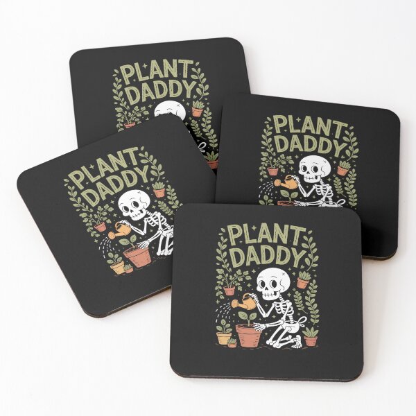 Item preview, Plant Daddy Skeleton Watering Plants Gardener designed and sold by SuperAndSocial.