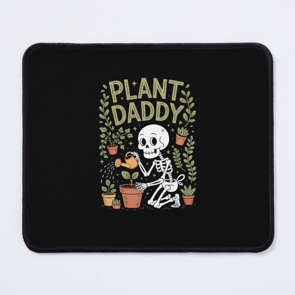 Item preview, Plant Daddy Skeleton Watering Plants Gardener designed and sold by SuperAndSocial.