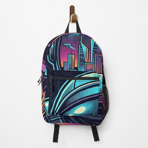 Item preview, Astronaut Helmet Neon Cityscape Synthwave Space Visor Reflection Art designed and sold by TrendyTravel.