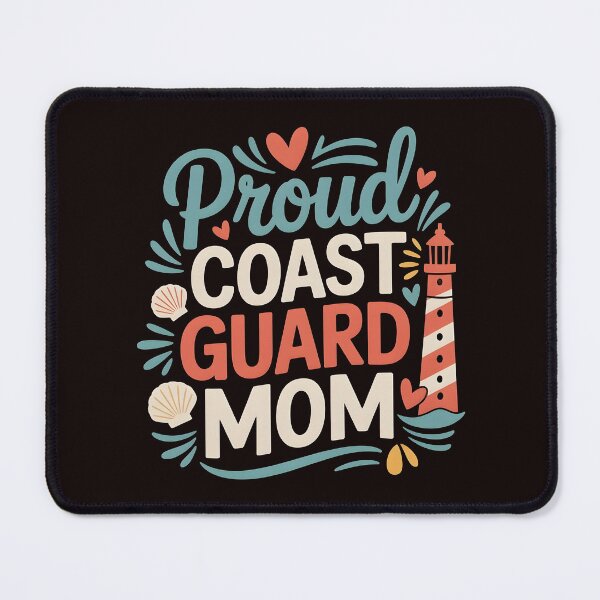 Item preview, Proud Coast Guard Mom – Military Parent Coast Guard Pride designed and sold by Redgiant87x.