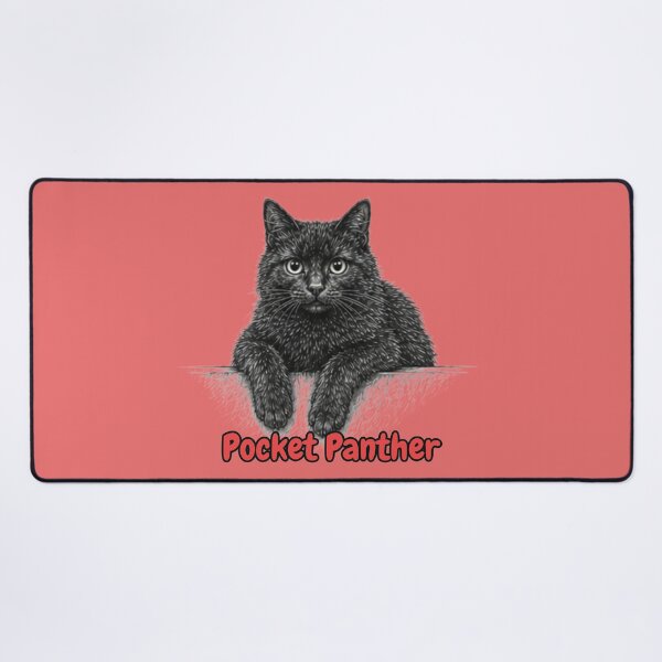 Item preview, Pocket Panther Black Kitten Sticker designed and sold by lumar23.