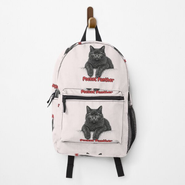 Item preview, Pocket Panther Black Kitten Sticker designed and sold by lumar23.