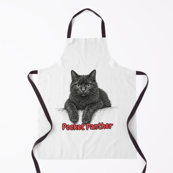 Item preview, Pocket Panther Black Kitten Sticker designed and sold by lumar23.