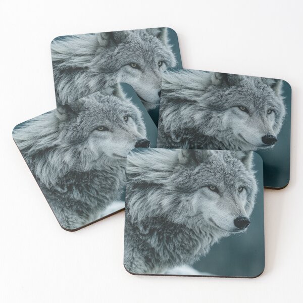 Item preview, Gray Wolf Poised designed and sold by DamesStudios.