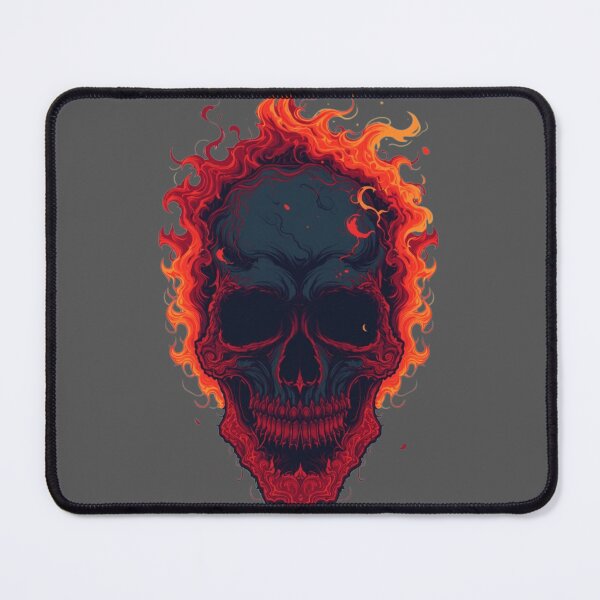 Item preview, Infernal Flame Skull designed and sold by RadManDesigns.