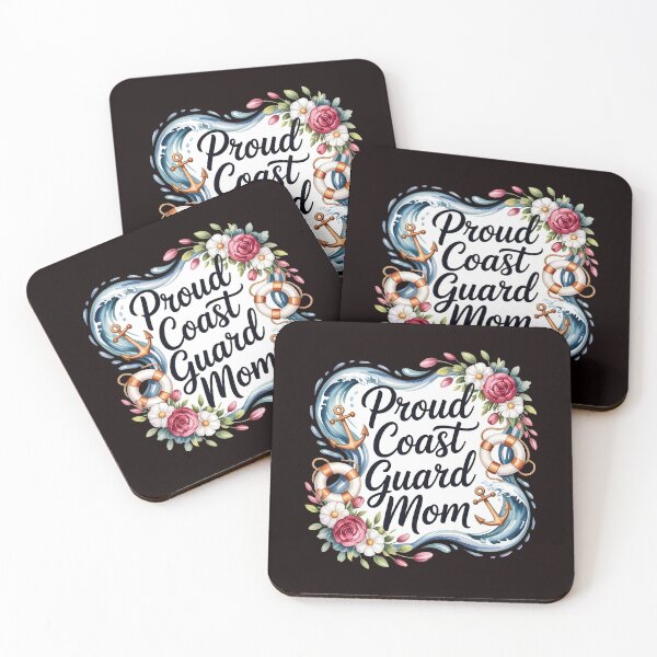 Item preview, Proud Coast Guard Mom – Coast Guard Mom Hero Patriotic designed and sold by Redgiant87x.