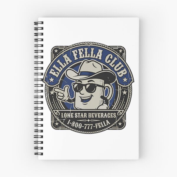 Item preview, Ellas Fellas Club Retro Western Cowboy designed and sold by SorrowLichteArt.