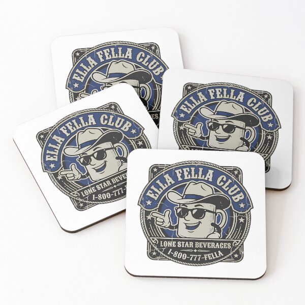 Item preview, Ellas Fellas Club Retro Western Cowboy designed and sold by SorrowLichteArt.