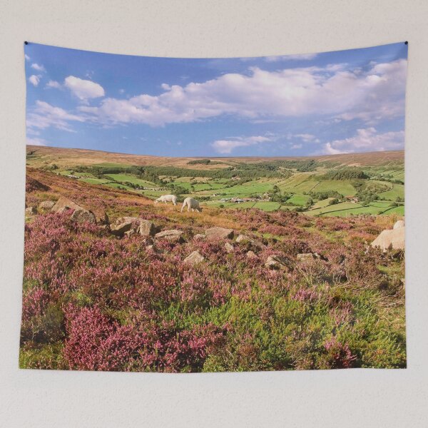 Item preview, English North York Moors Landscape with Heather designed and sold by Martyn R Arnold Fine Art Nature & Landscape Photography.