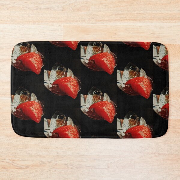 Item preview, Strawberry with ice cubes designed and sold by nicwoodart.