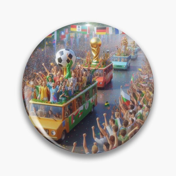 Item preview, World Soccer Championship 3D Parade – Nations United in Celebration  designed and sold by PaintMeWorld.