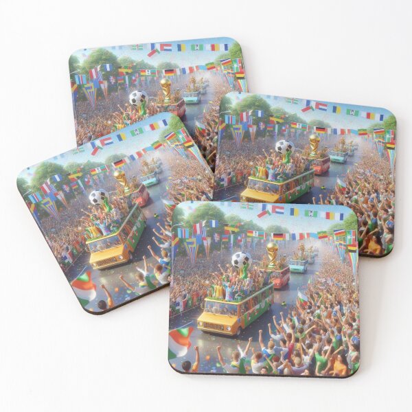 Item preview, World Soccer Championship 3D Parade – Nations United in Celebration  designed and sold by PaintMeWorld.