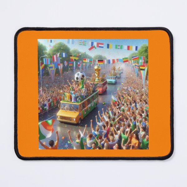 Item preview, World Soccer Championship 3D Parade – Nations United in Celebration  designed and sold by PaintMeWorld.