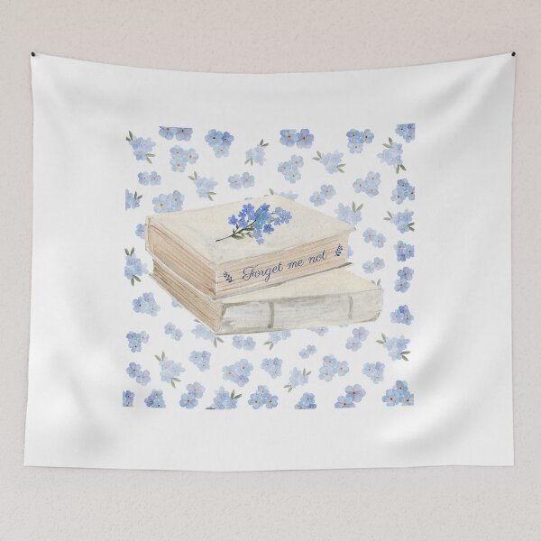 Item preview, Forget Me Not Vintage Books designed and sold by Blueberry-art23.
