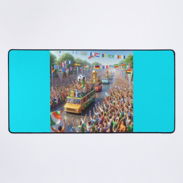 Item preview, World Soccer Championship 3D Parade – Nations United in Celebration  designed and sold by PaintMeWorld.