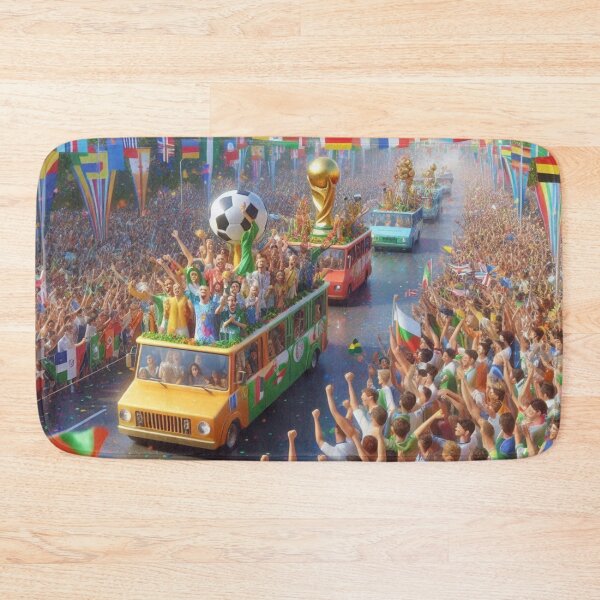 Item preview, World Soccer Championship 3D Parade – Nations United in Celebration  designed and sold by PaintMeWorld.