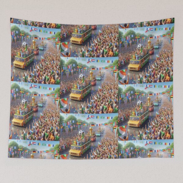Item preview, World Soccer Championship 3D Parade – Nations United in Celebration  designed and sold by PaintMeWorld.