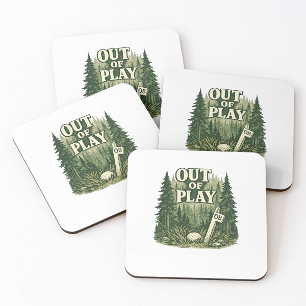 Item preview, Out of Play Funny Golf Forest Design designed and sold by EastEndTownie.