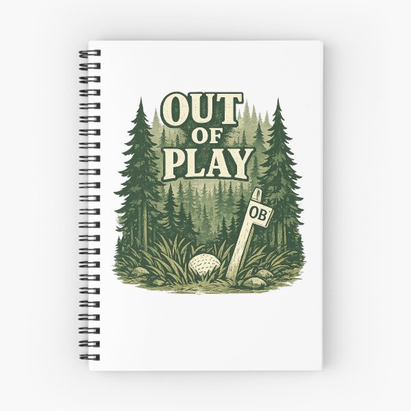 Item preview, Out of Play Funny Golf Forest Design designed and sold by EastEndTownie.