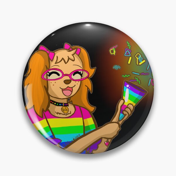 Item preview, Roșie Pekingese: Celebrate Pride!  designed and sold by Yuni-Naoki.