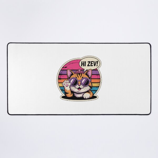 Item preview, Hi Zev Funny Cat Princess Retro Sunset Sunglasses Crown designed and sold by ZACK ART.