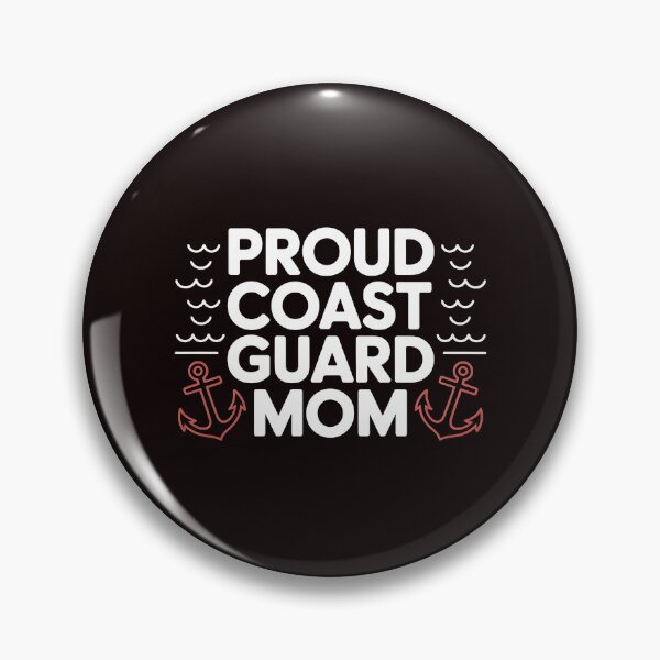 Item preview, Proud Coast Guard Mom – Military Family Support Coast Guard designed and sold by Redgiant87x.