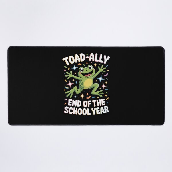 Item preview, Toad-ally End of School Year Happy Frog Student designed and sold by SuperAndSocial.