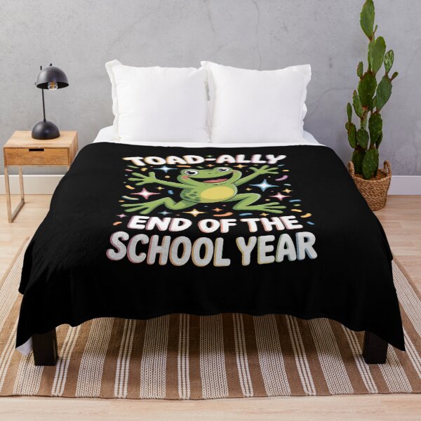 Item preview, Toad-ally End of School Year Happy Frog Student designed and sold by SuperAndSocial.