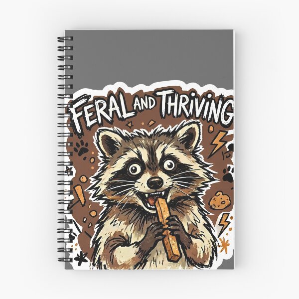 Item preview, Feral And Thriving Raccoon designed and sold by LYZ7VANI.