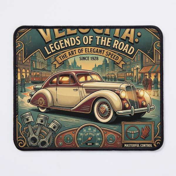 Item preview, Velocita Motors: 1928 Vintage Luxury Car Art designed and sold by theboyjake.