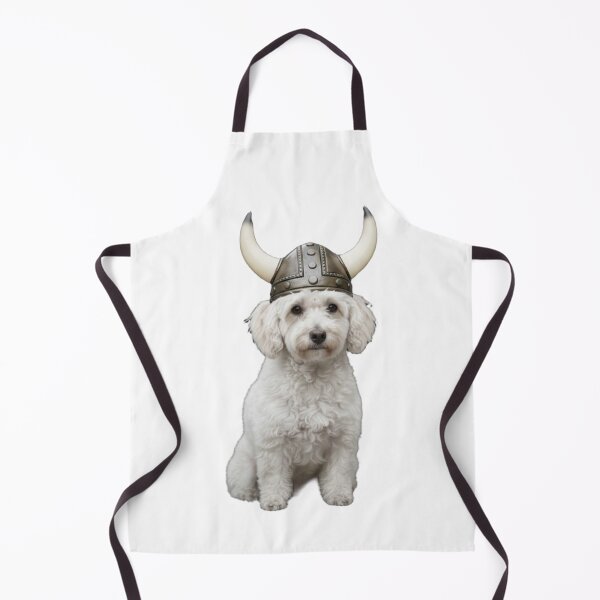Item preview, Funny Viking Poodle Cute Dog Art designed and sold by UCBrandDecor.