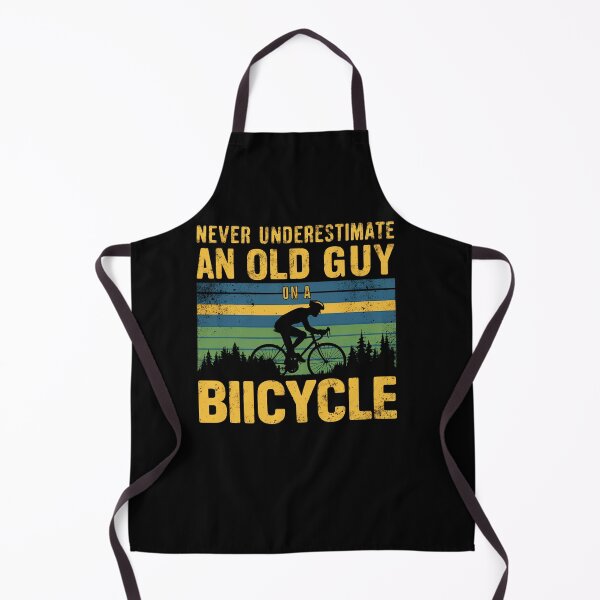 Item preview, Old Guy Bicycle Warning designed and sold by SiarheiYur.