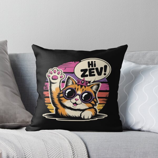 Item preview,  Hi Zev Funny Cat Princess Retro Sunset Sunglasses Crown designed and sold by ZACK ART.