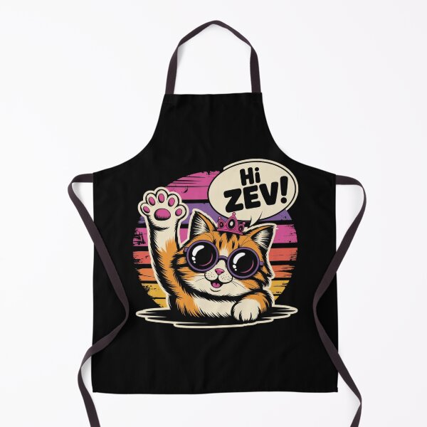 Item preview, Hi Zev Funny Cat Princess Retro Sunset Sunglasses Crown designed and sold by ZACK ART.